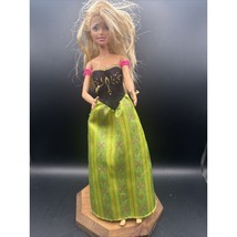 Barbie doll Mattel 11.5” inch Blonde Dress Fashion 2013 - £4.43 GBP