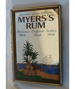 Myer&#39;s Rum Bar Mirror - &quot;Treasures of the Caribbean&quot; Myers - £42.43 GBP