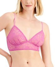 allbrand365 designer Womens Intimate Lace Bralette,Size Small,Dutch Pink - £25.49 GBP