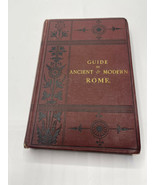 Rare Vintage Guide to Ancient &amp; Modern Rome 1875 Shakspere Wood - $1,866.06 MXN