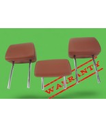 2011-2017 bmw x3 f25 rear back row seat headrest leather beige set of 3 ... - $239.84 CAD