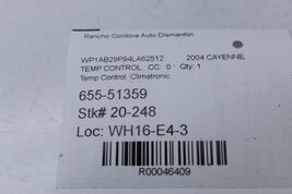 Temperature Control Front Climatronic Fits 03-06 PORSCHE CAYENNE 46409 image 2