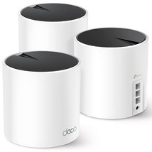 TP-Link Deco AX3000 WiFi 6 Mesh System(Deco X55) - Covers up to 6500 Sq.... - £214.21 GBP