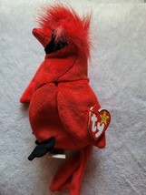 TY Beanie Baby “Mac” The Cardinal  With Tags– Rare with 3 Errors - $26.50