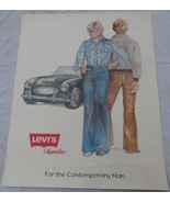 Levi&#39;s Signature Jean Vintage 1970&#39;s Poster Bell Bottoms Contemporary Ma... - $68.25 CAD