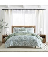 Haven Lane Comforter Set Green 9-PC Adele Shams Quilt Sheets Decorative ... - €189,01 EUR+