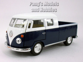 VW T1 Type 2 Pickup Bus 1/34 Scale Diecast &amp; Plastic Model by Kinsmart - Blue - £11.67 GBP