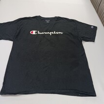 Champion Men's Graphic Jersey Tee Short Sleeve Script Logo Cotton T-Shirt 2XL image 9