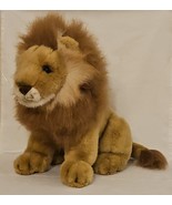 Realistic Lion Chrisha Plush Creation Playful Big Cat Plush Limited 1988... - $27.82