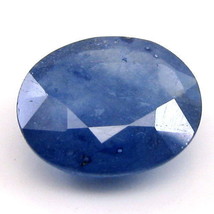 3.55Ct Natural Blue Sapphire (Neelam) Oval Cut Gemstone - £19.04 GBP
