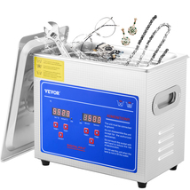 VEVOR 40kHz Ultrasonic Cleaner with Digital Timer &amp; Heater, 2.85 L, JPS-20A - $1,093.27 MXN
