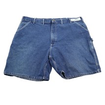 Carhartt Shorts Mens 44 Blue Lightweight Casual Jean Denim Carpenter Utility - $19.68