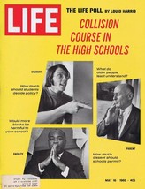 ORIGINAL Vintage Life Magazine May 16 1969 Collision Course in High School - £15.48 GBP