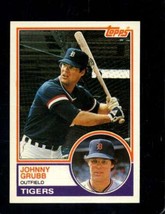 1983 Topps Traded #38 Johnny Grubb Nmmt Tigers Nicely Centered *X97400 - £2.68 GBP