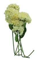 6 Piece Cream Hydrangea Artificial Flower Stem Set - £26.73 GBP