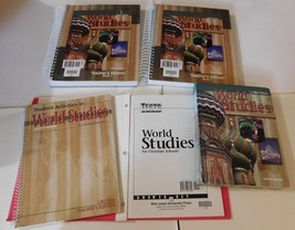 Bob Jones World Studies Second Edition Student Text, Teachers ,Tests, An... - £63.01 GBP