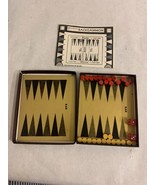 Vintage Magnetic Backgammon Mini Set, DBC CO. Grand Rapids, MI - £27.58 GBP