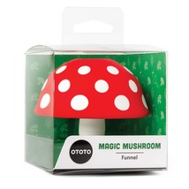 Mushroom - Foldable Kitchen Funnel - Small Funnel With Wide Mouth For Ja... - £26.85 GBP