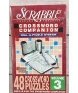 Scrabble Crossword Companion Roll-a-Puzzle Refill Volume 3 New Sealed - $17.58 CAD