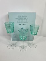 NEW PartyLite Santorini Stemmed Votive Trio Rare Retired Item P90669 Gla... - £29.75 GBP