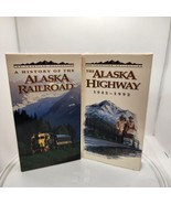 Alaska Railroad history VHS and Alaska Highway 1942-1992 VHS - £7.63 GBP