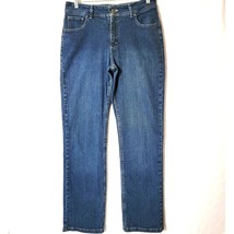 Lee Riders Womens Jeans Size 12M Straight Leg Cotton Blend Denim Blue - £12.89 GBP
