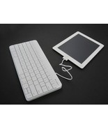 Logitech Wired Keyboard for Apple iPad 1 2 3 with 30-Pin Connector White & Green - $26.99