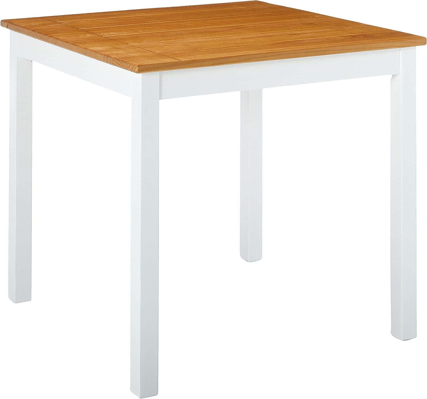 Zinus Becky Farmhouse Square Wood Dining Table - $107.99