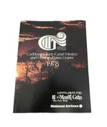 1978 Carnival Cruise Lines and National Airlines Vacation Brochure - $10.00