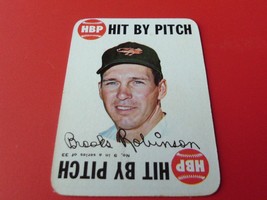 1968 Topps # 9 Brooks Robinson Game Card Nm / Mint Or Better !! - £51.14 GBP