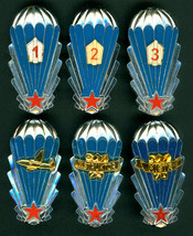 CZECHOSLOVAKIA, PARA WINGS, SET OF 6, CIRCA 1980&#39;s, COMPLETE SET, VINTAGE - £34.34 GBP