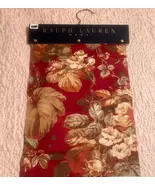Ralph Lauren Wentworth Floral Red Fabric Sample - $25.00