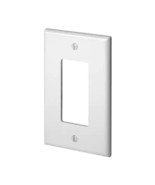 Leviton M52-PJ26-WM 1-Gang Decora GFCI  Midway Size Wallplate White (1-P... - $8.42