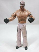 2005 Jakks Pacific WWE Rey Mysterio Mexican Tattoo &amp; White Gear 7&quot; Figure (A) - £9.95 GBP