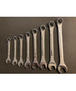 Lot of 8 - Drop Forged Combination Wrenches -3/8&quot; to  13/16&quot; - Made In I... - £9.20 GBP