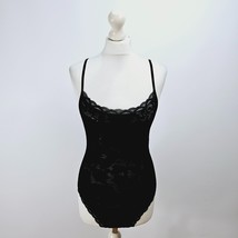 Urban Outfitters Bodysuit Strappy Embroidered Lace Black Size Small NEW - $17.39