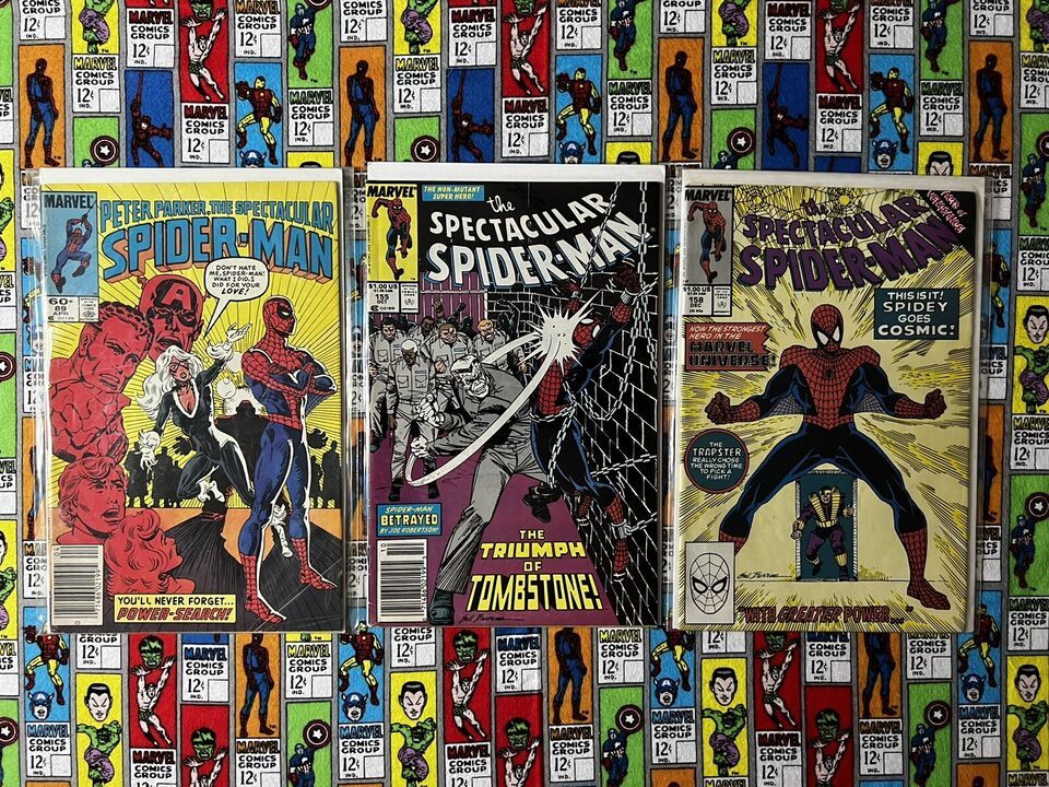Primary image for Peter Parker Spectacular Spider-Man Marvel Comics Lot of 18 1984 2017 Variant