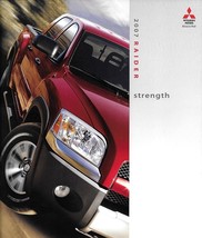 2007 Mitsubishi RAIDER sales brochure catalog 07 US Dakota - £6.27 GBP