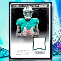 NFL LAMAR MILLER MIAMI DOLPHINS 2012 PANINI ROOKIE COLLECTION JERSEY #4 MNT - £3.17 GBP