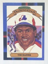 Tim Raines 1988 Donruss Montreal Expos Diamond Kings MLB Baseball Card - £0.77 GBP