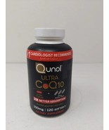 Qunol Coq10 100mg Softgels Ultra Coq10 100mg, 3x Better Absorption 120 ct - $29.00