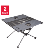 Cascade Mountain Tech 2-Pack Ultralight Collapsible Table - £65.50 GBP