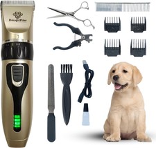 Dog Clippers for Grooming | 12 Pcs Set | Low Noise | | Dog | - £25.73 GBP