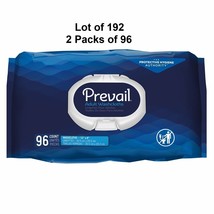 Prevail Adult Wipe Washcloth Personal Cleansing Wipe 8 x 12&quot; Scented, 19... - £19.30 GBP