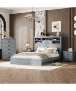 Vintage Queen Bedroom Set w/ Dresser &amp; Nightstands - $1,228.95 CAD