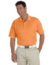 Adidas Golf Mens Climalite Orange Polo Shirt Short Sleeve Collared NEW S... - $48.35