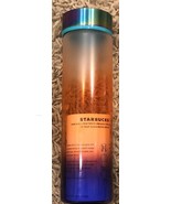 Starbucks Iridescent Glass Water Bottle Tumbler Summer 2020 NEW Ombre Ra... - $27.76