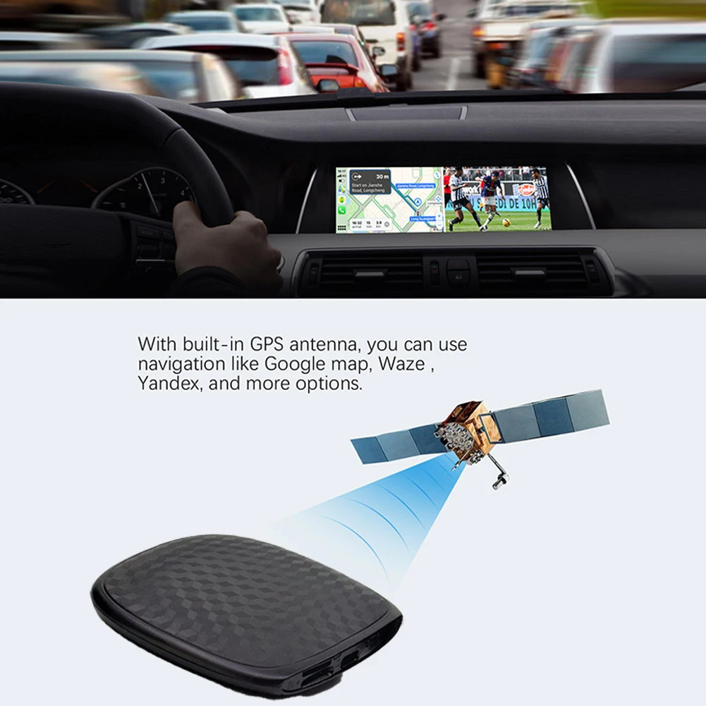 4G UX999 Pro CarPlay Ai Box Android 9.0 Auto Wireless Netflix Intelligent Syst - £15.36 GBP