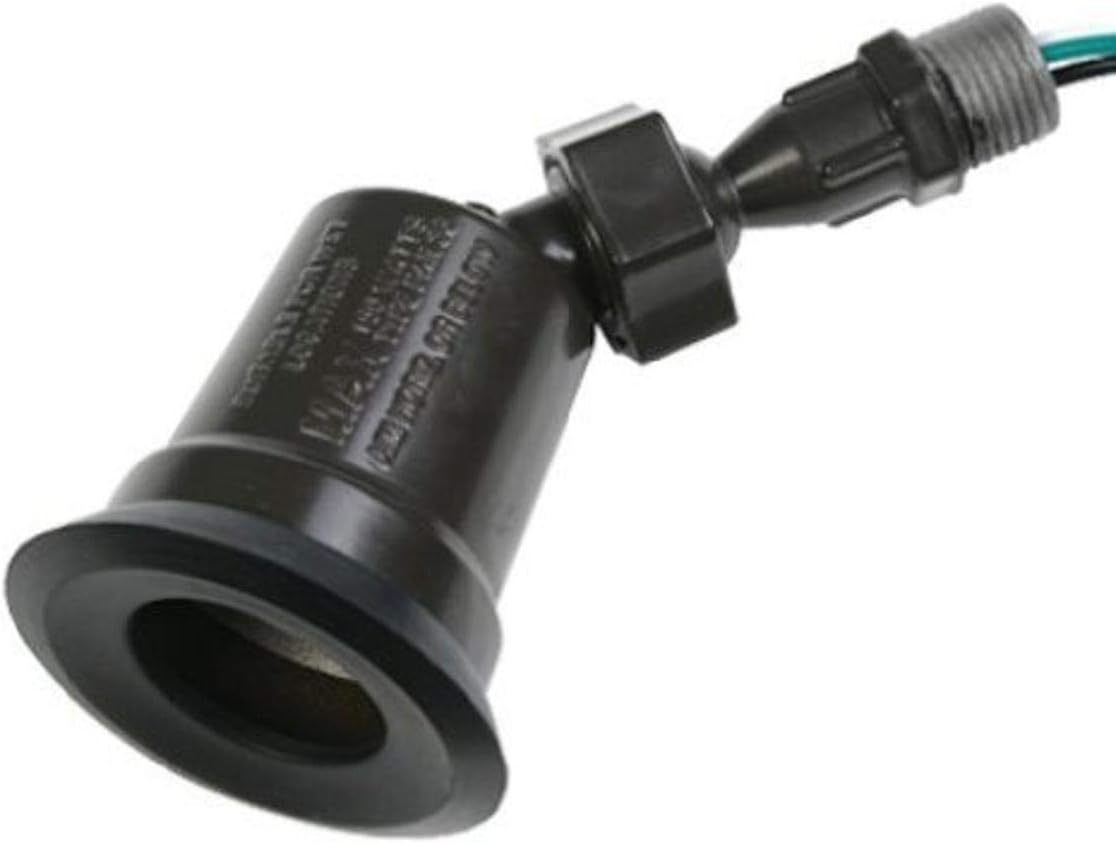 Weatherproof Swivel Lampholder, Traditional Or Cfl, Use Par 38 Bulb, Bronze - $36.99