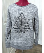 WIZARDING WORLD OF HARRY POTTER Women sz Small Deathly Hallows long slee... - $17.77 CAD